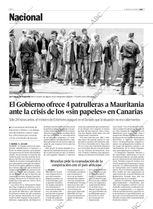 ABC MADRID 16-03-2006 página 10