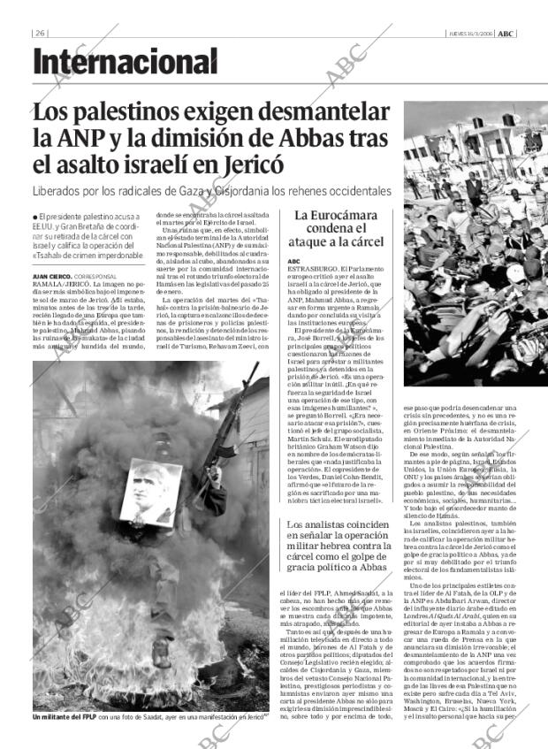 ABC MADRID 16-03-2006 página 26