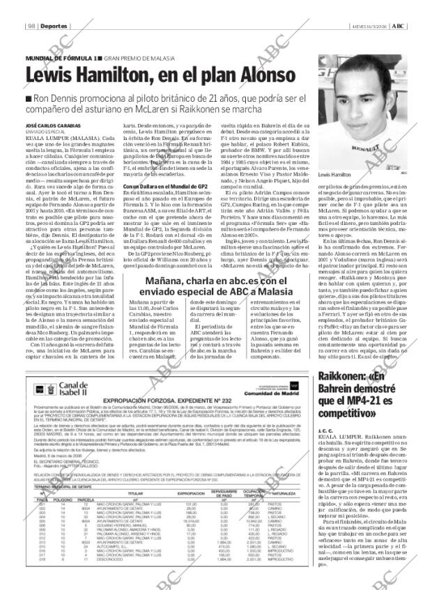 ABC MADRID 16-03-2006 página 98
