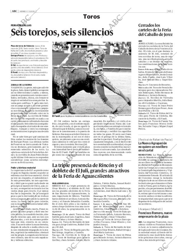 ABC MADRID 17-03-2006 página 65