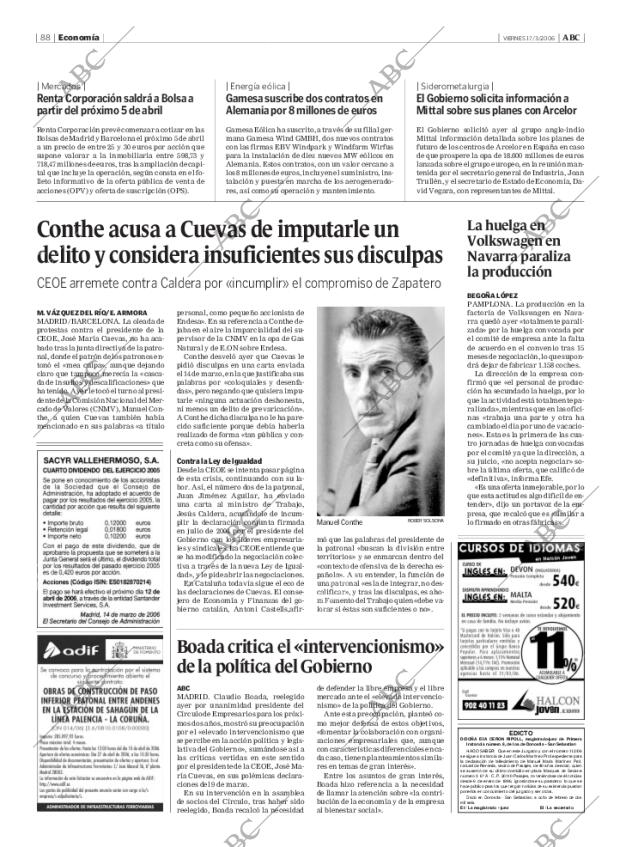 ABC MADRID 17-03-2006 página 88