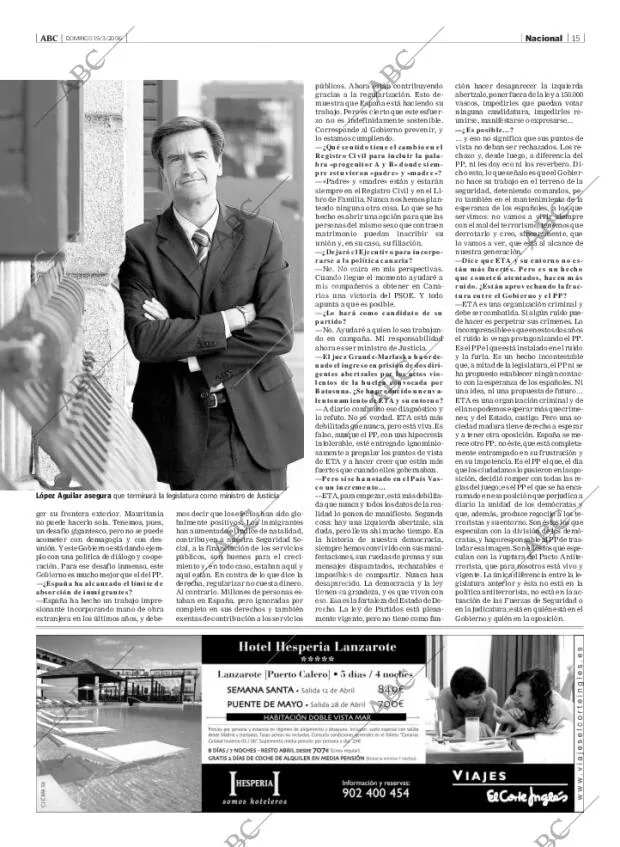 ABC MADRID 19-03-2006 página 15