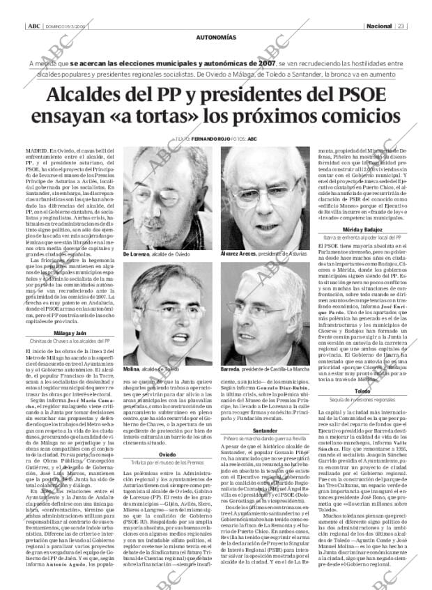 ABC MADRID 19-03-2006 página 23