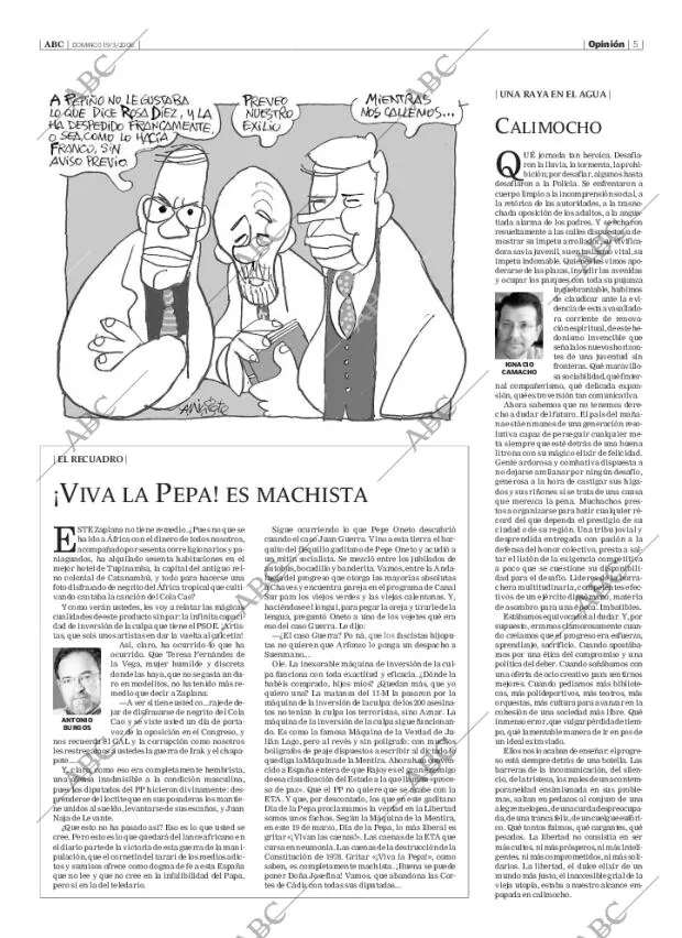 ABC SEVILLA 19-03-2006 página 5