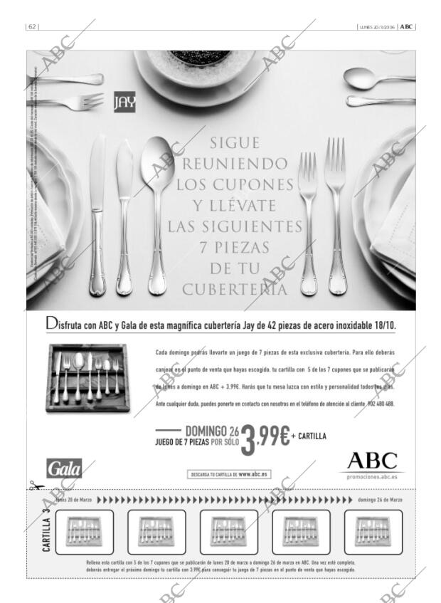 ABC MADRID 20-03-2006 página 62