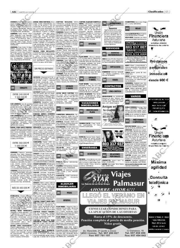 ABC CORDOBA 21-03-2006 página 65