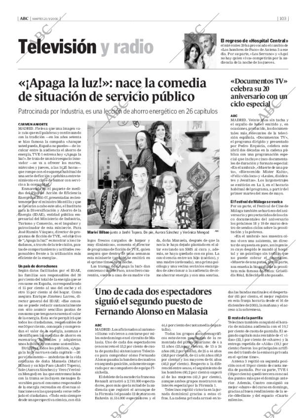 ABC MADRID 21-03-2006 página 103