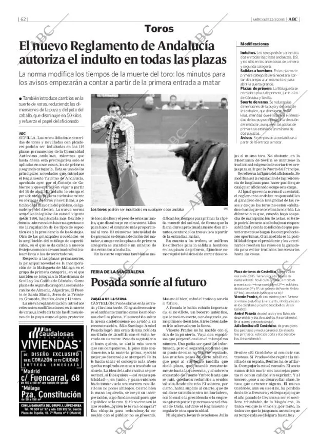 ABC MADRID 22-03-2006 página 62