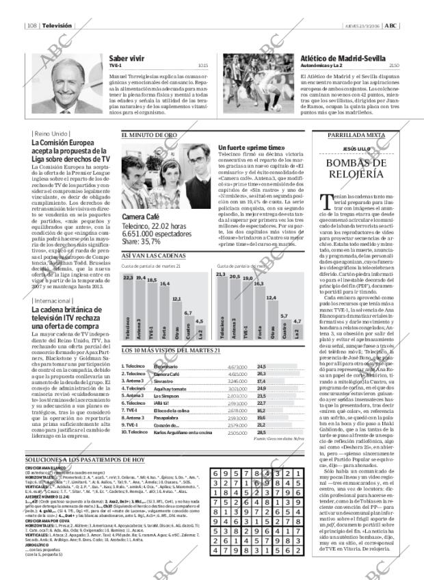 ABC MADRID 23-03-2006 página 108