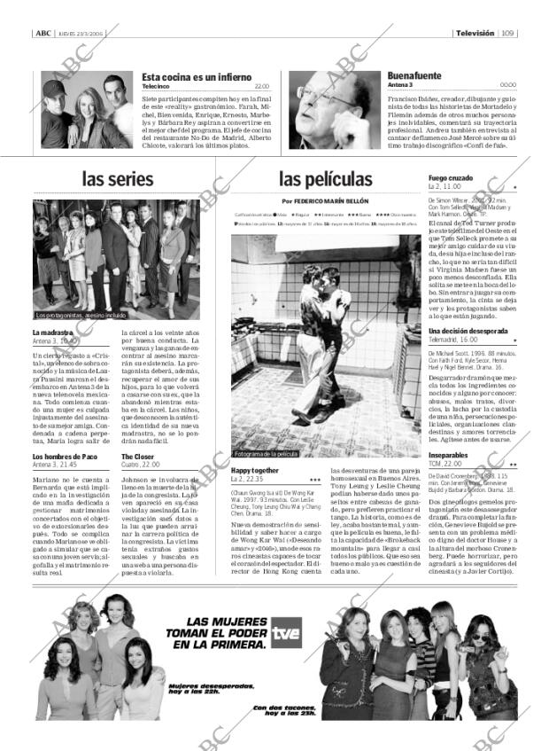 ABC MADRID 23-03-2006 página 109