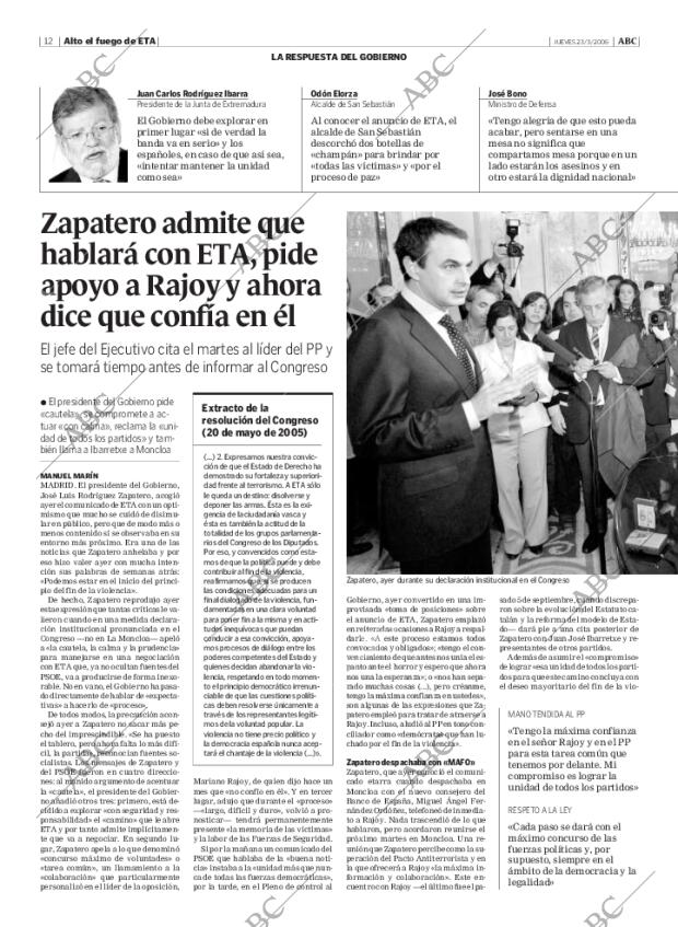 ABC MADRID 23-03-2006 página 12