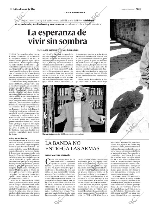 ABC MADRID 23-03-2006 página 28