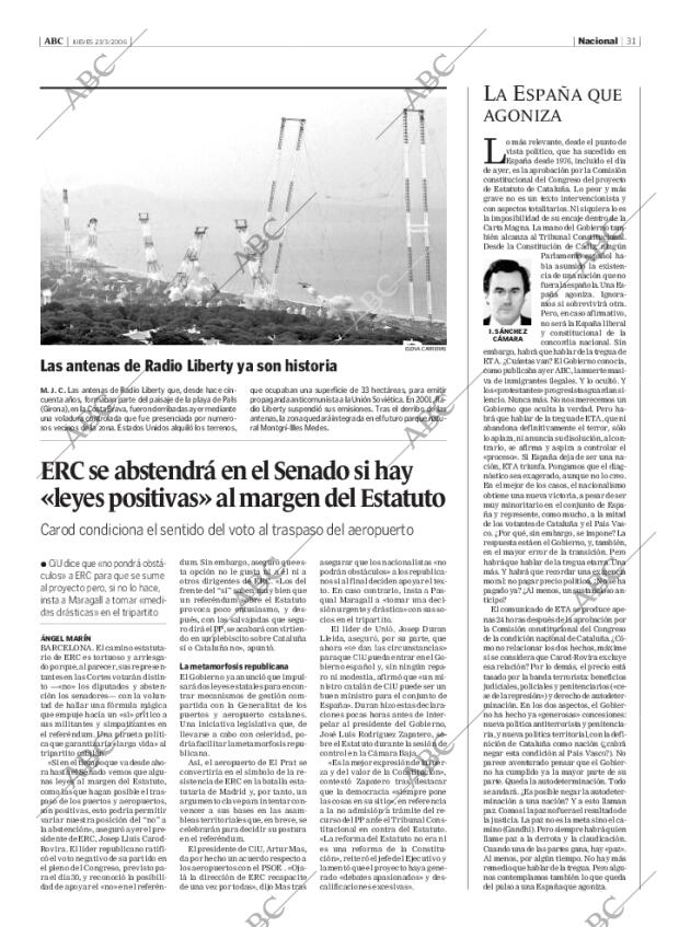 ABC MADRID 23-03-2006 página 31