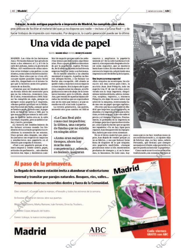 ABC MADRID 23-03-2006 página 48