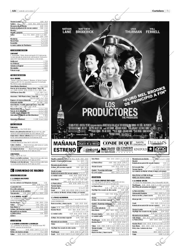ABC MADRID 23-03-2006 página 71