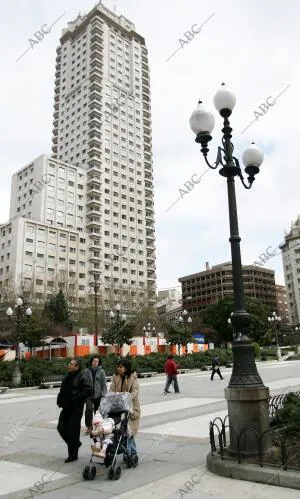 en la imagen la torre de madrid foto ernesto agudo