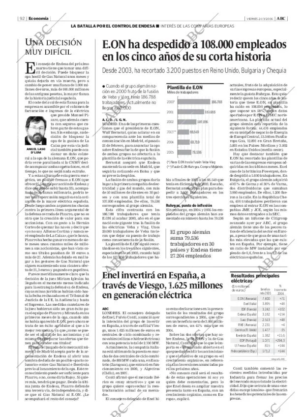 ABC MADRID 24-03-2006 página 92
