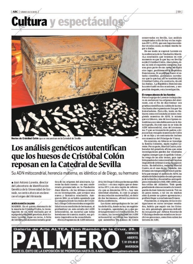 ABC MADRID 25-03-2006 página 59