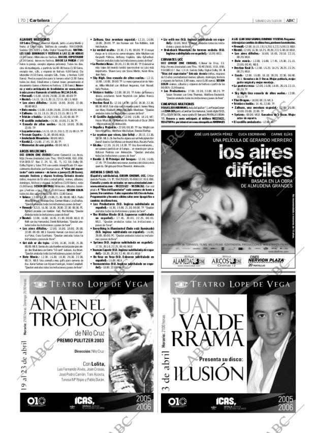 ABC SEVILLA 25-03-2006 página 70