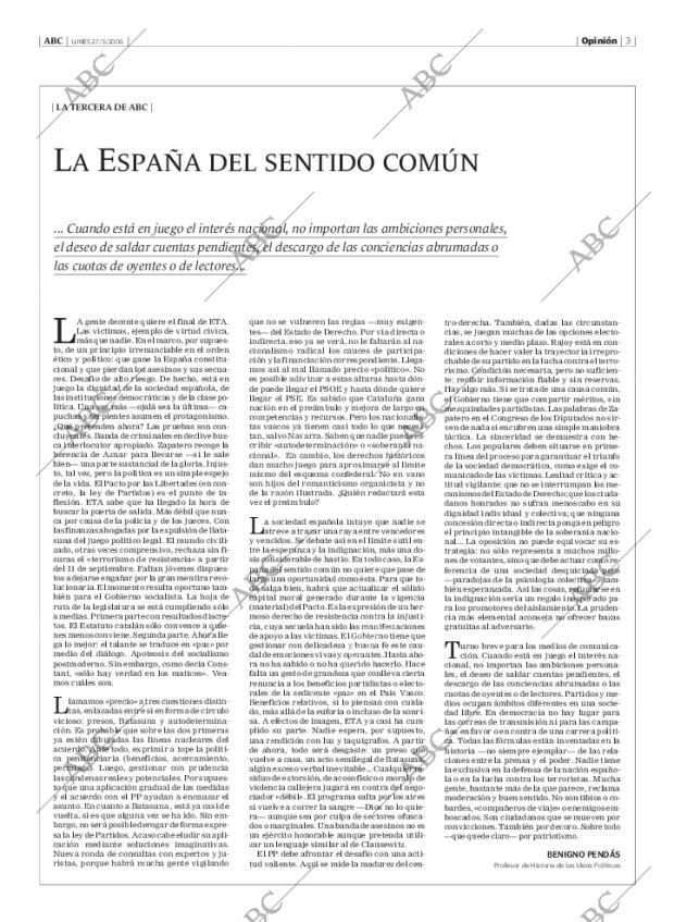 ABC MADRID 27-03-2006 página 3