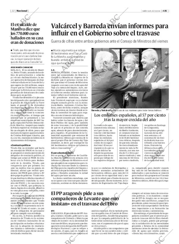 ABC MADRID 29-03-2006 página 22