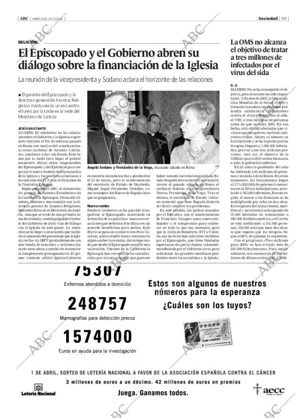 ABC MADRID 29-03-2006 página 49