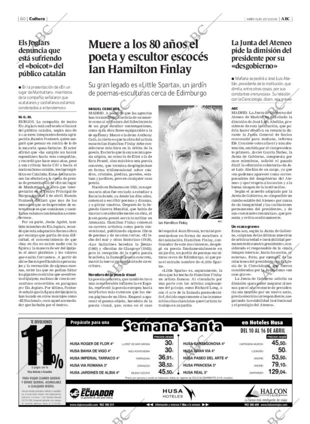 ABC MADRID 29-03-2006 página 60