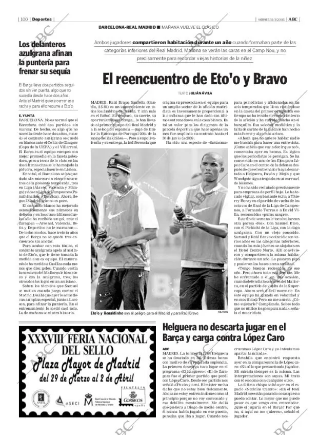 ABC MADRID 31-03-2006 página 100