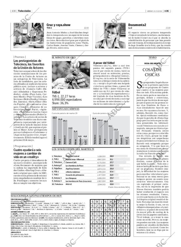 ABC MADRID 31-03-2006 página 108