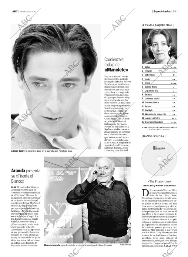 ABC MADRID 31-03-2006 página 69