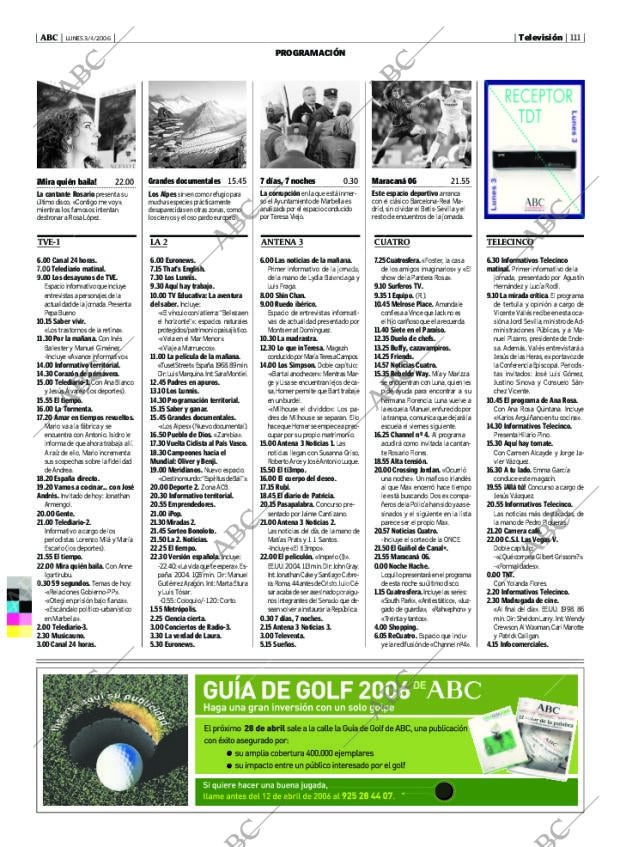 ABC MADRID 03-04-2006 página 111