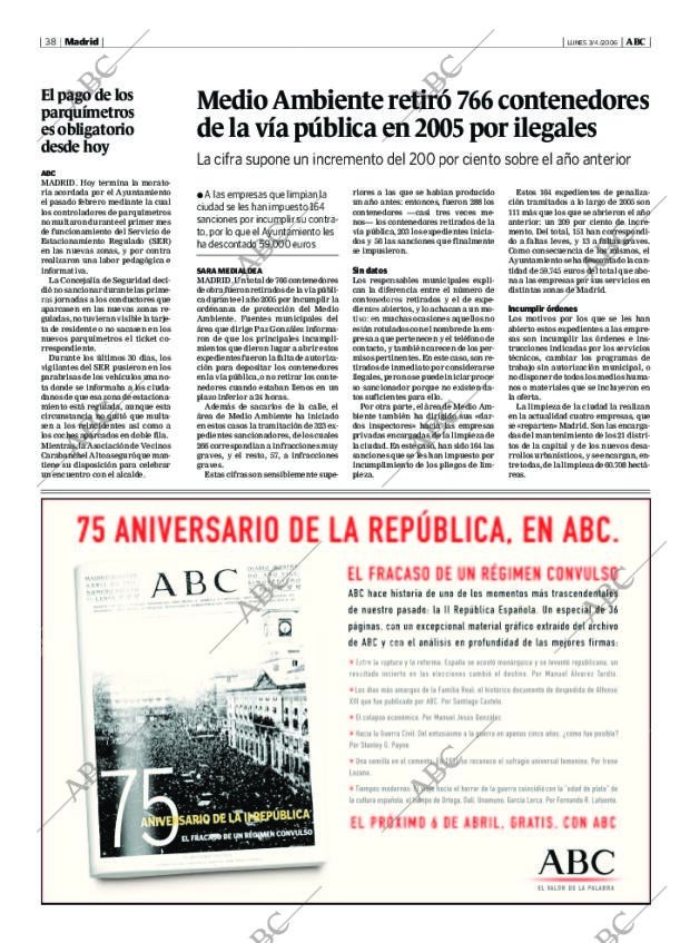 ABC MADRID 03-04-2006 página 38