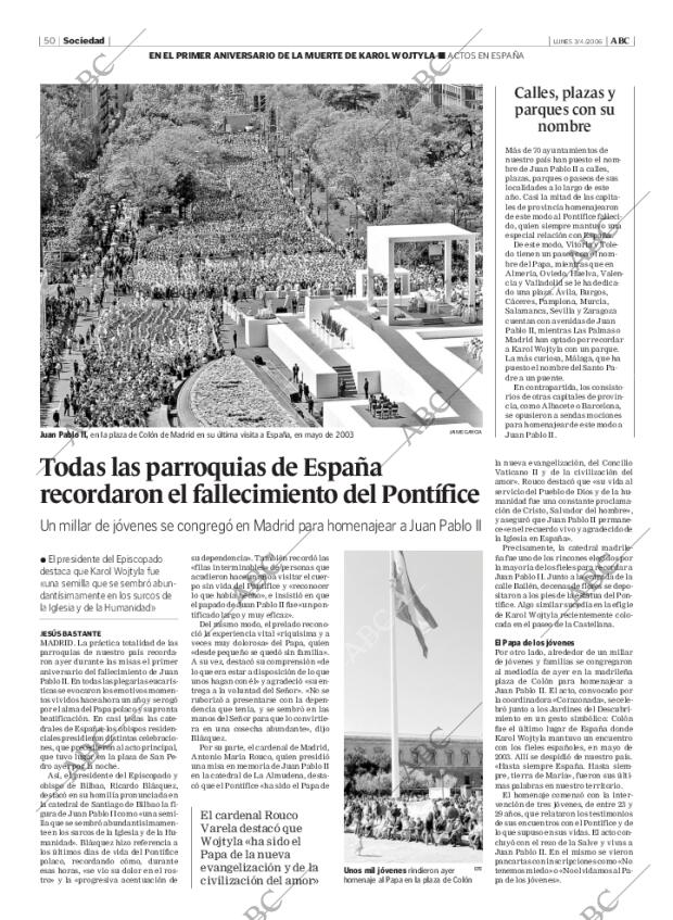 ABC MADRID 03-04-2006 página 50