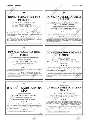 ABC MADRID 03-04-2006 página 72