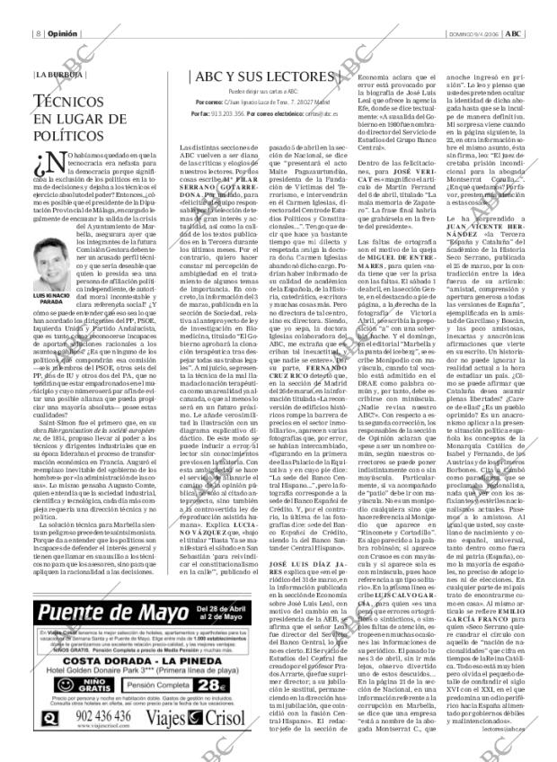 ABC MADRID 09-04-2006 página 8
