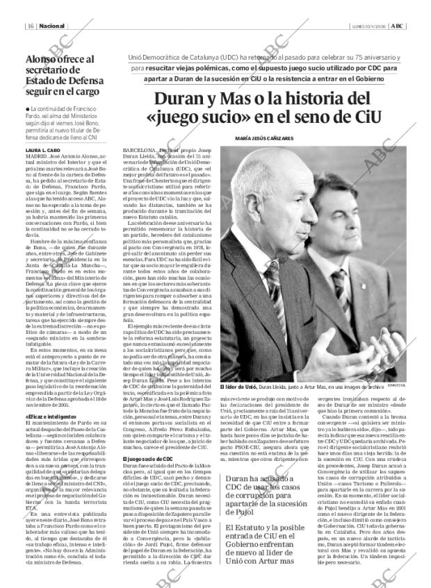 ABC MADRID 10-04-2006 página 16