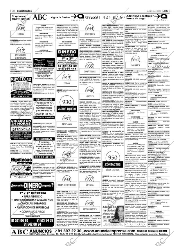 ABC MADRID 10-04-2006 página 68