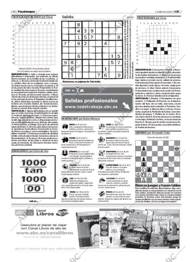 ABC MADRID 10-04-2006 página 90