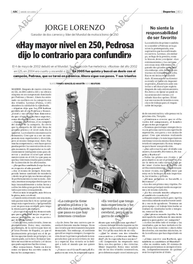 ABC MADRID 13-04-2006 página 83