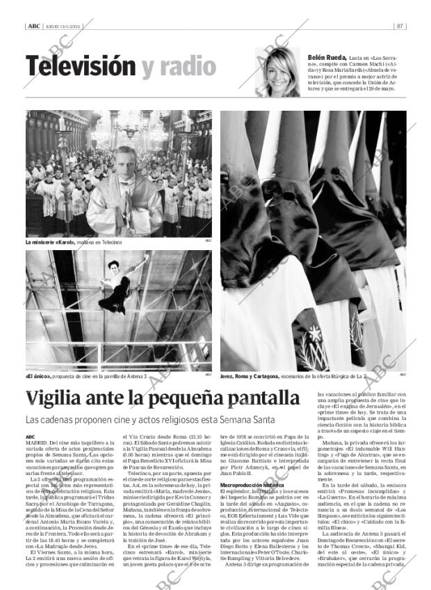 ABC MADRID 13-04-2006 página 87