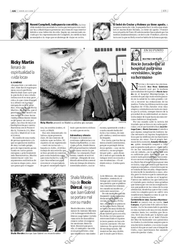 ABC MADRID 20-04-2006 página 105
