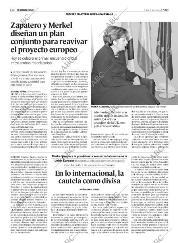 ABC MADRID 20-04-2006 página 28