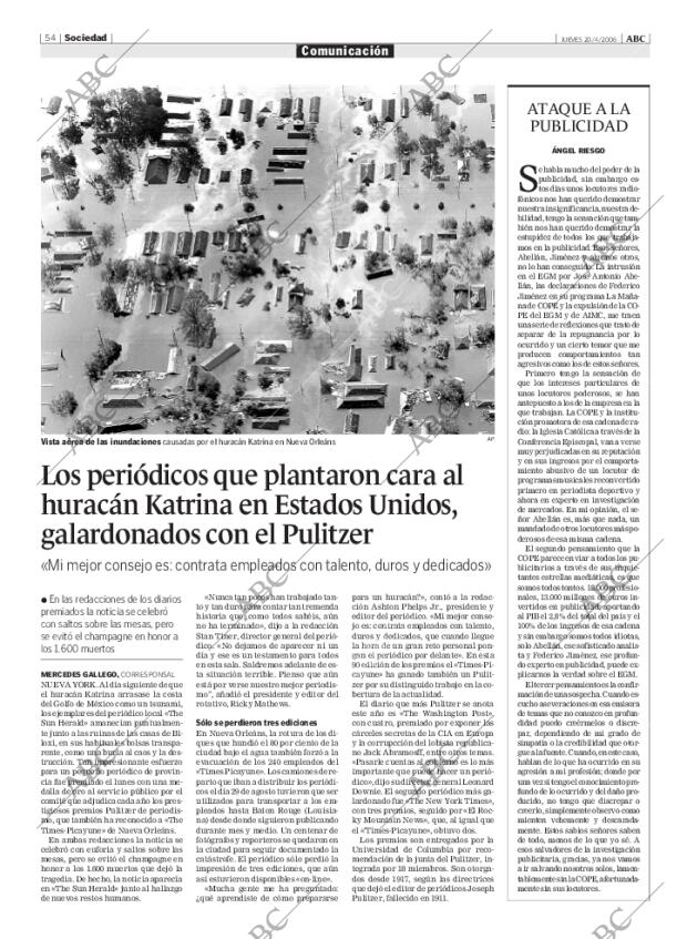 ABC MADRID 20-04-2006 página 54