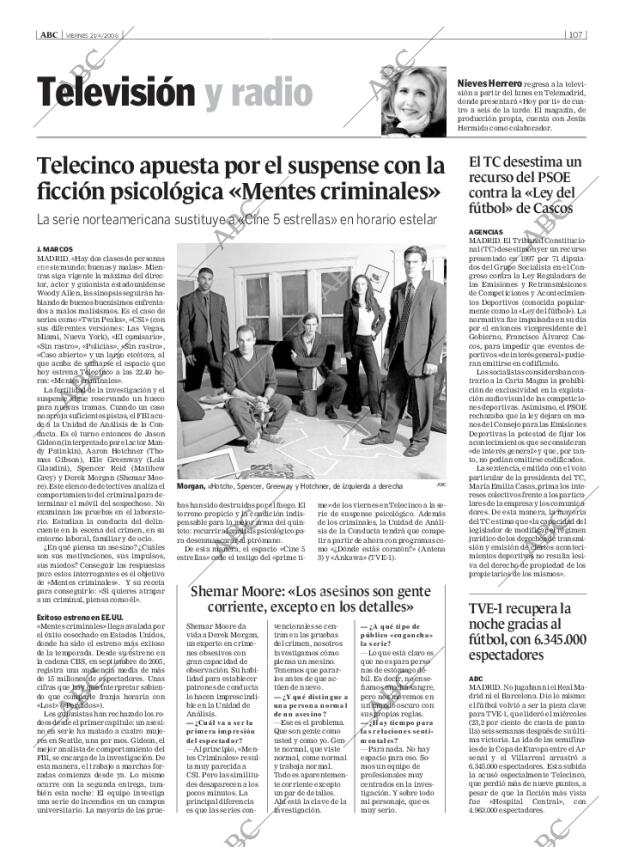 ABC MADRID 21-04-2006 página 107