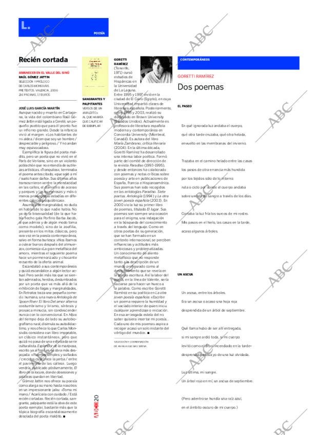 CULTURAL MADRID 22-04-2006 página 20