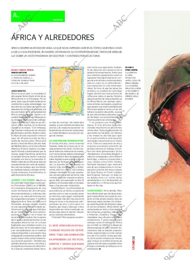 CULTURAL MADRID 22-04-2006 página 38