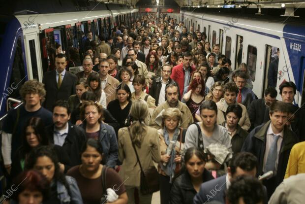 En la imagen, el intercambiador de Avenida de América