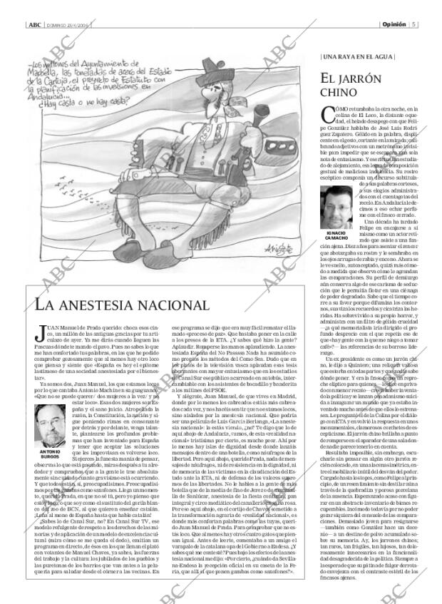 ABC MADRID 23-04-2006 página 5