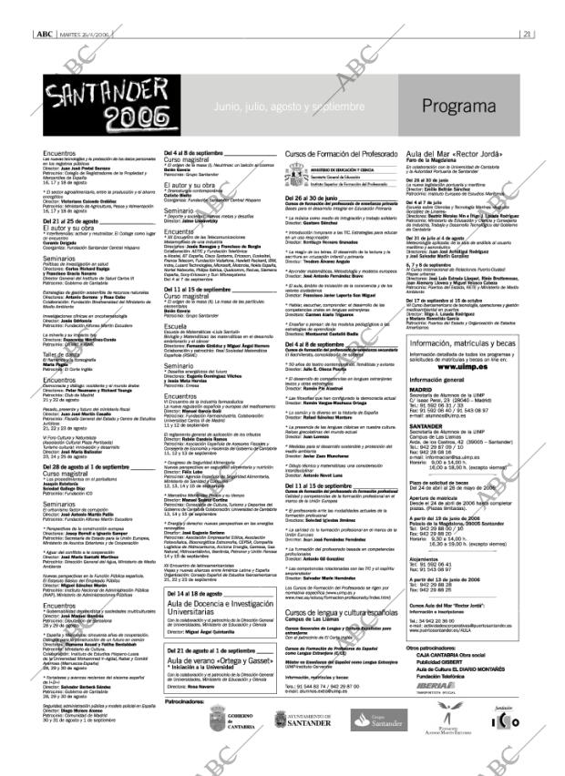 ABC CORDOBA 25-04-2006 página 21