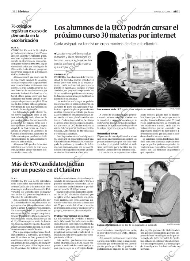 ABC CORDOBA 25-04-2006 página 38